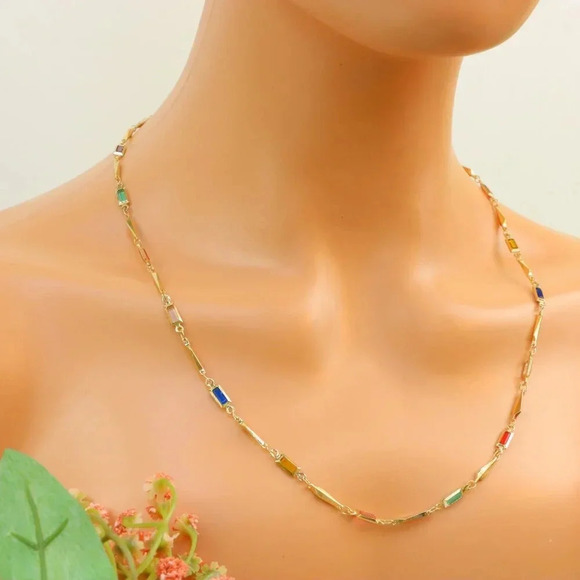 "New Beautiful Design Necklace Chain for Women/Girls, Gift, N601 - Picture 3 of 10